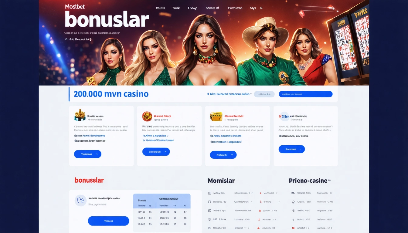 bonuslar Mostbet